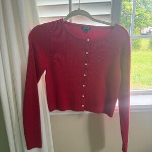 Wild fable pearl button down cardigan